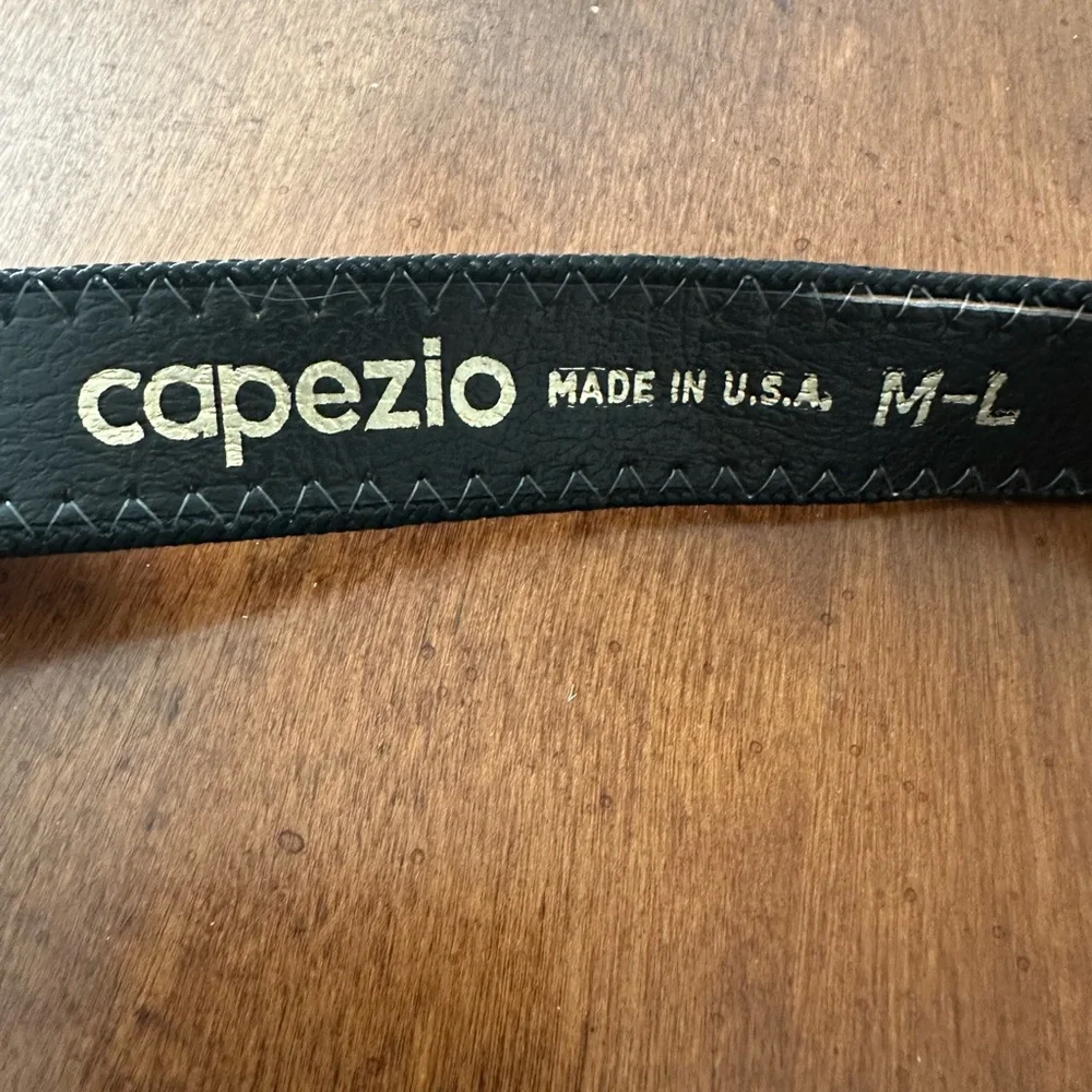 Capezio woven cloth belt